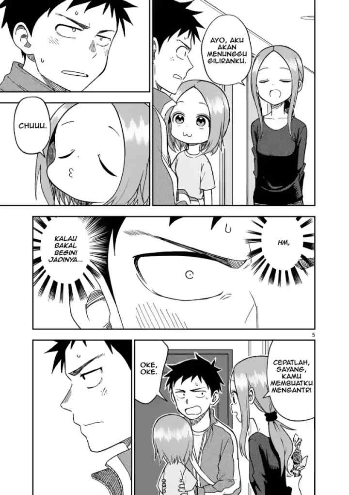Karakai Jouzu no (Moto) Takagi-san chapter 162 halaman 5