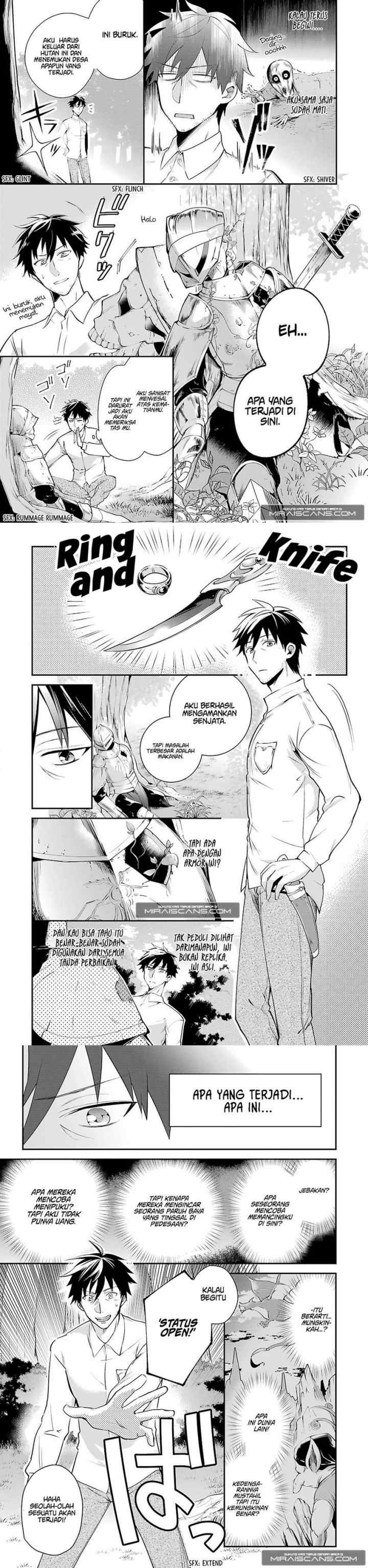 Arafoo Otoko no Isekai Tsuhan Seikatsu chapter 1 halaman 4