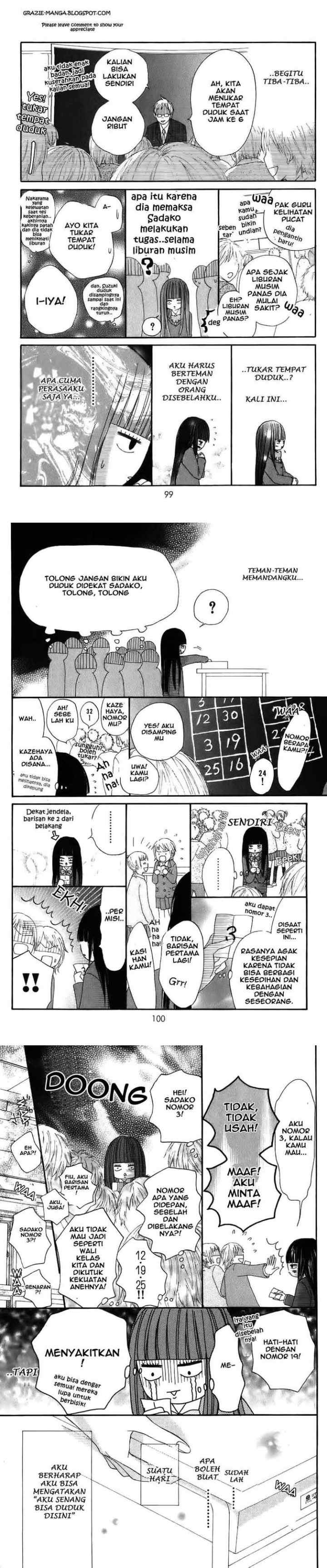 Kimi ni Todoke chapter 1 halaman 12