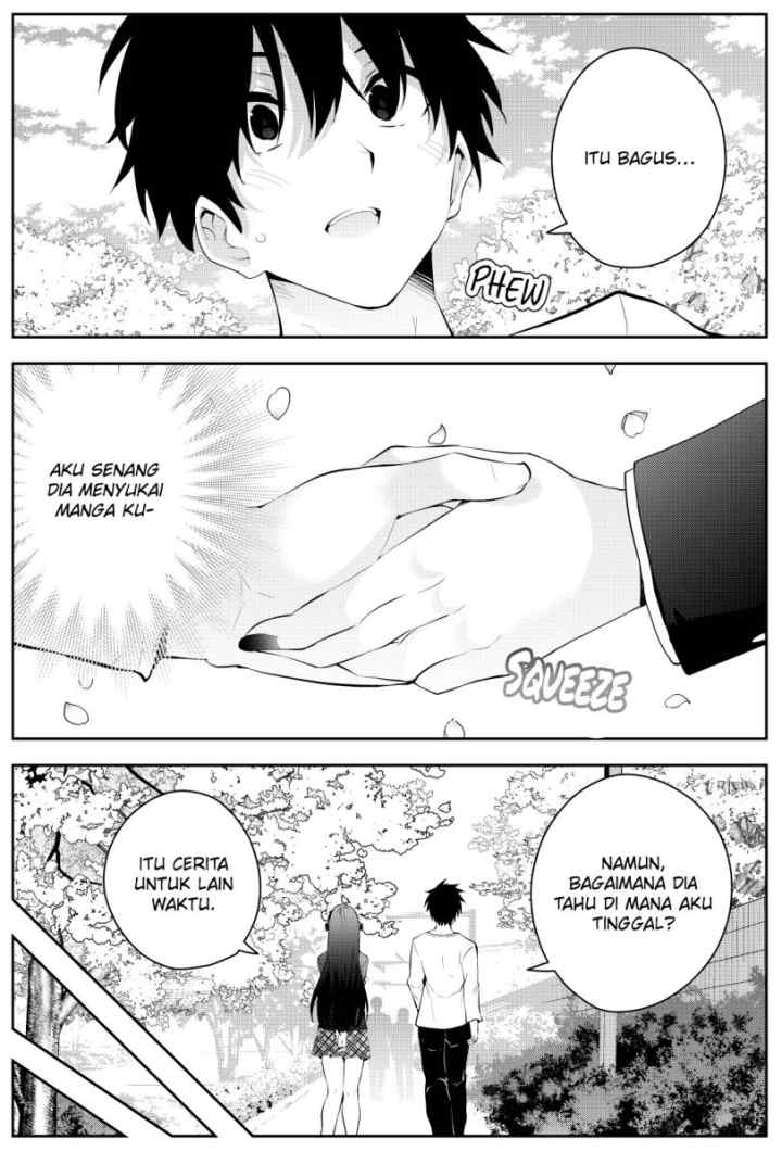 Mishiranu Joshikousei ni Kankensareta Mangaka no Hanashi chapter 48 halaman 9