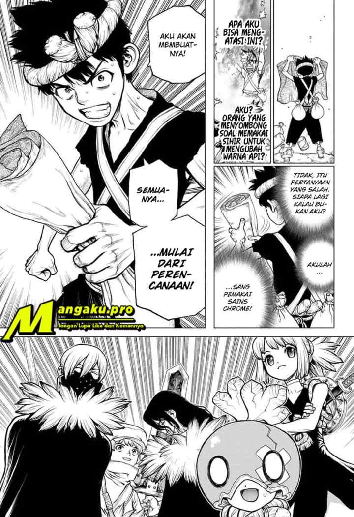 Dr. Stone chapter 161 halaman 4