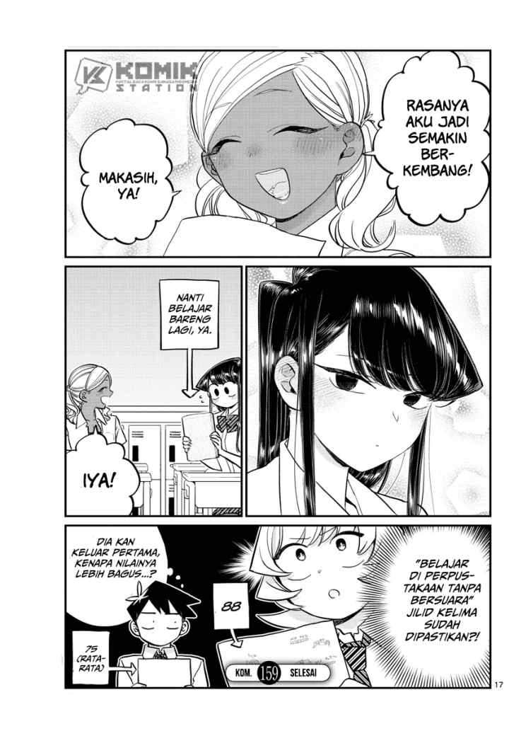 Komi-san wa Komyushou Desu chapter 159 halaman 19
