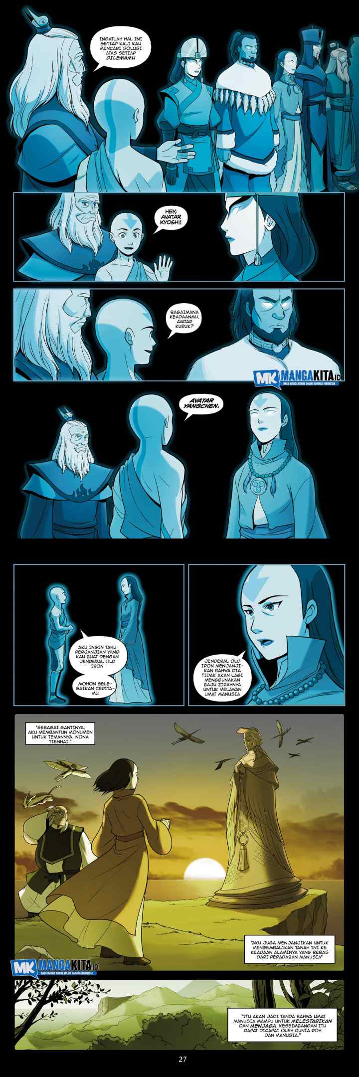 Avatar: The Last Airbender - The Rift chapter 3.1 halaman 14