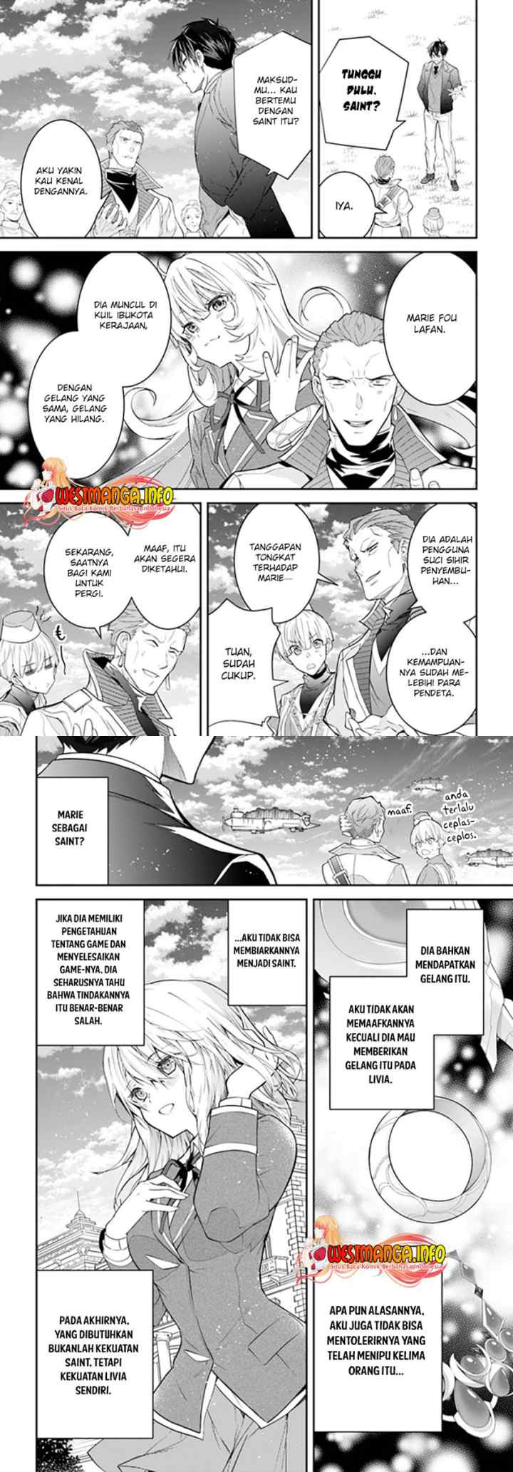 Otome Game Sekai wa Mob ni Kibishii Sekai Desu chapter 38 halaman 16