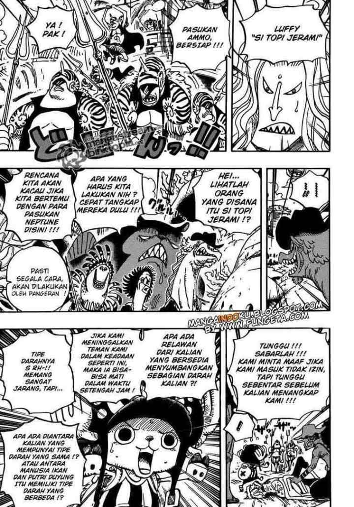 One Piece chapter 609 halaman 8