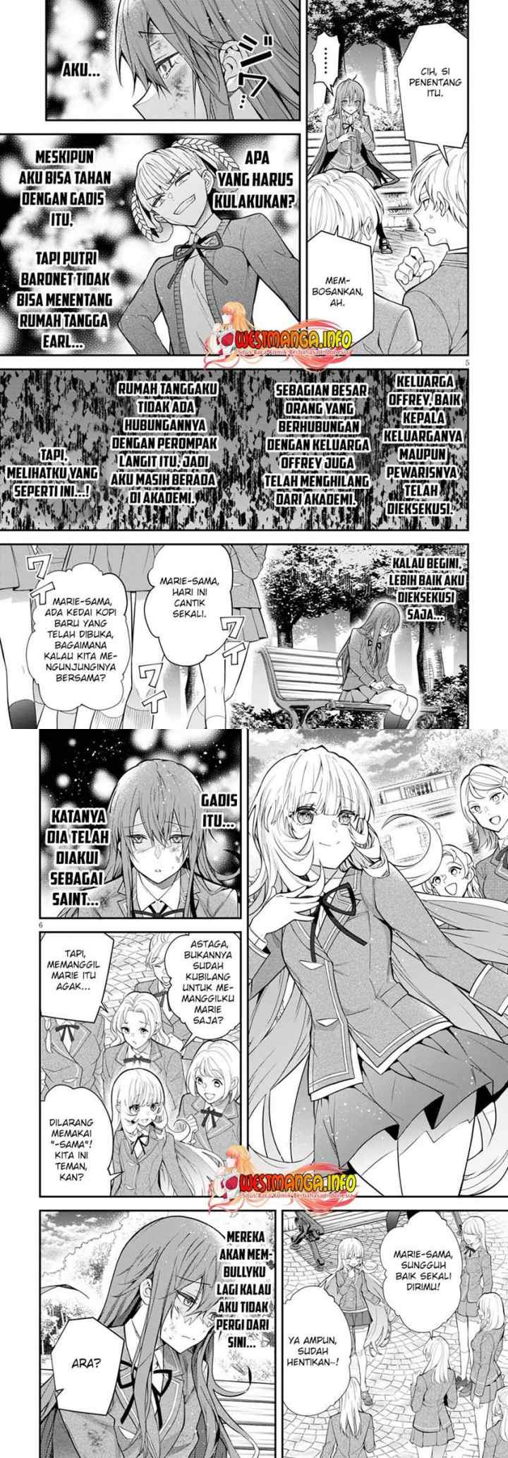 Otome Game Sekai wa Mob ni Kibishii Sekai Desu chapter 39 halaman 5