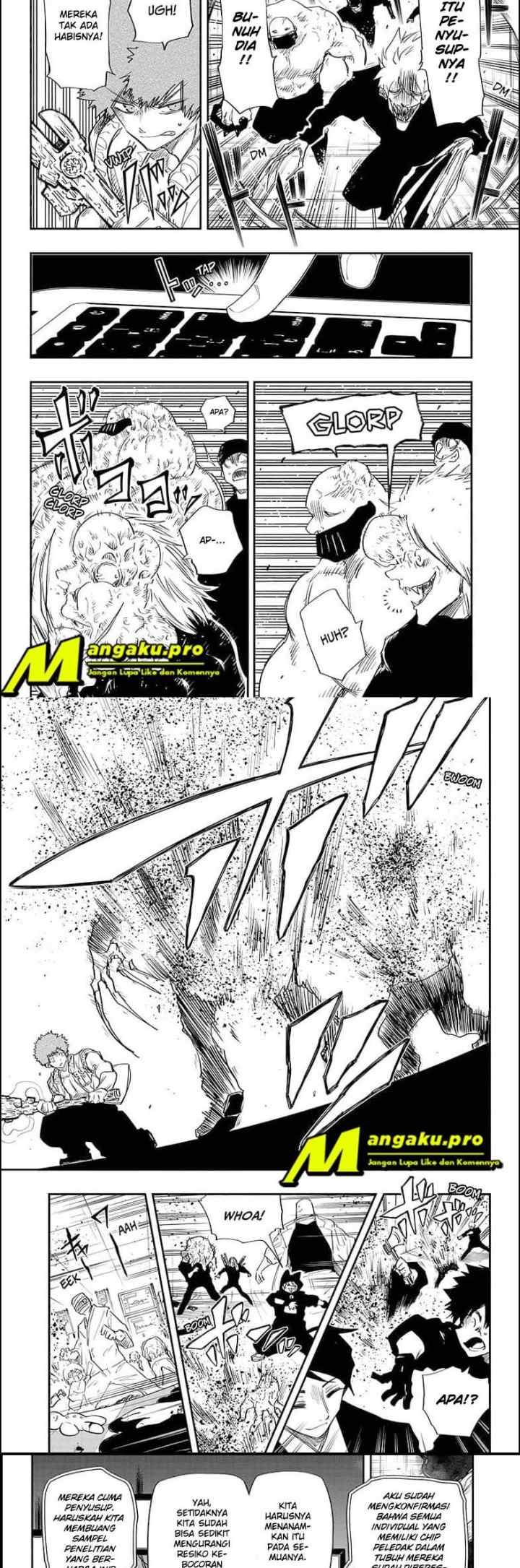 Mission: Yozakura Family chapter 73 halaman 8