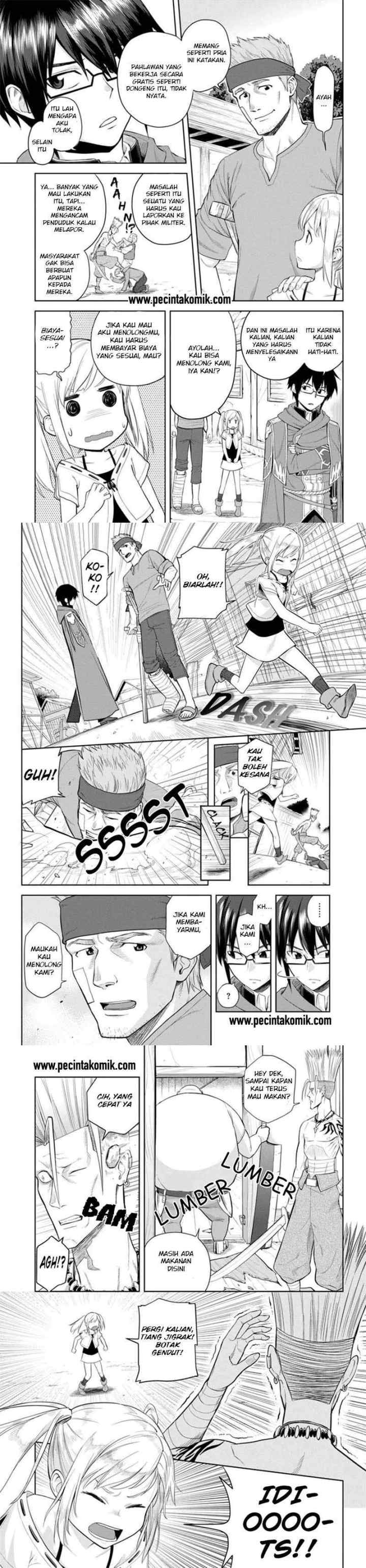 Konjiki no Moji Tsukai: Yuusha Yonin ni Makikomareta Unique Cheat chapter 4 halaman 4