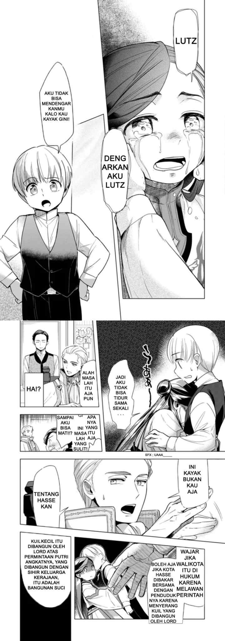 Honzuki no Gekokujou: Part 3 chapter 28 halaman 8