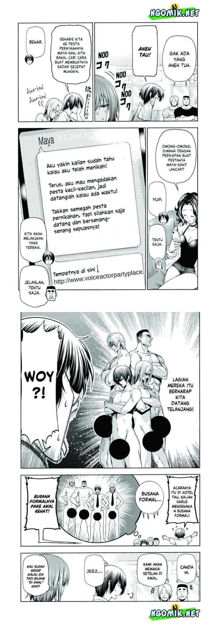 Grand Blue chapter 75 halaman 5