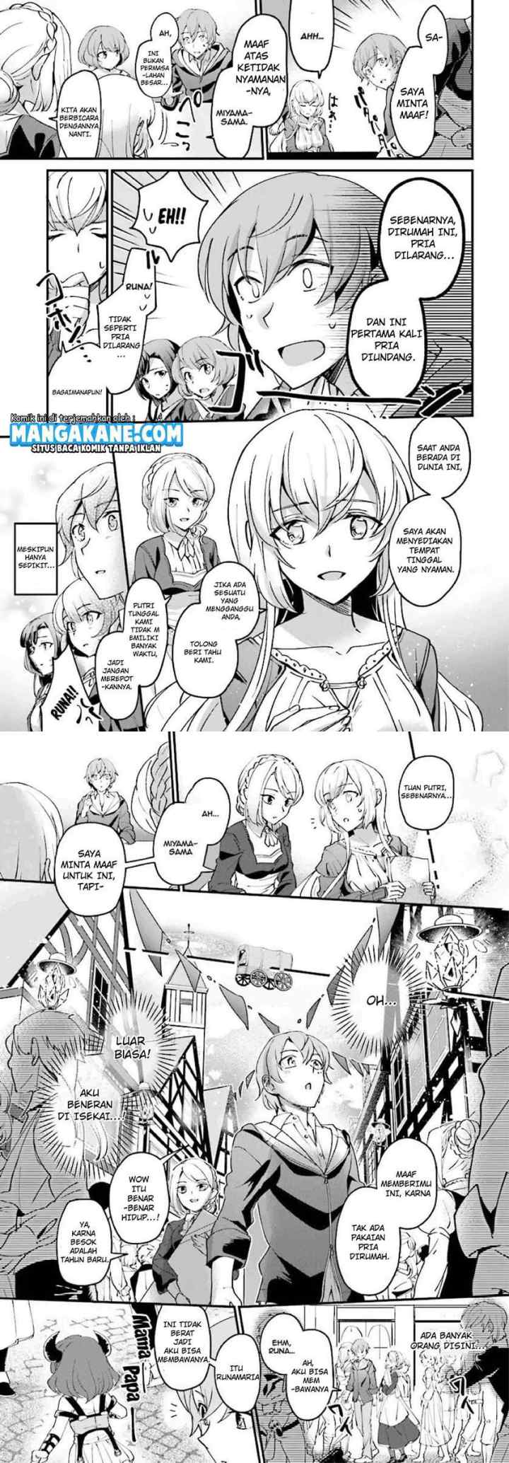 Yuusha Shoukan ni Makikomareta kedo, Isekai wa Heiwa deshita chapter 1 halaman 8