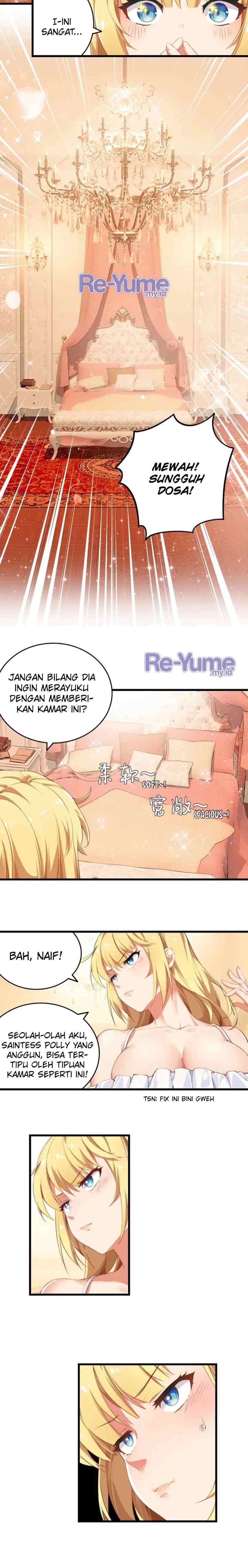 Miss Saintess Please Stop Your Wild Imagination! chapter 3 halaman 5