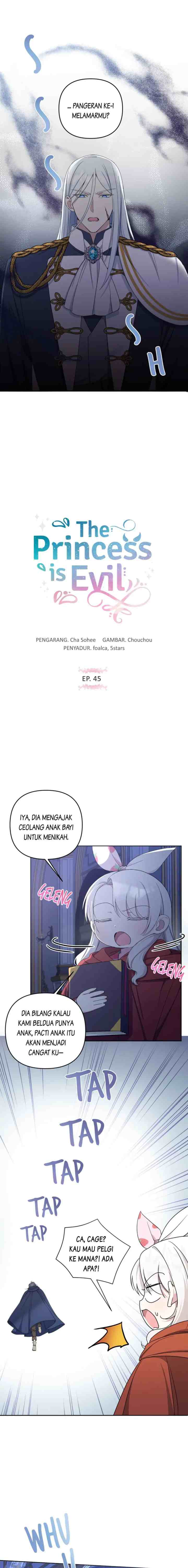 The Princess is Evil chapter 45 halaman 4