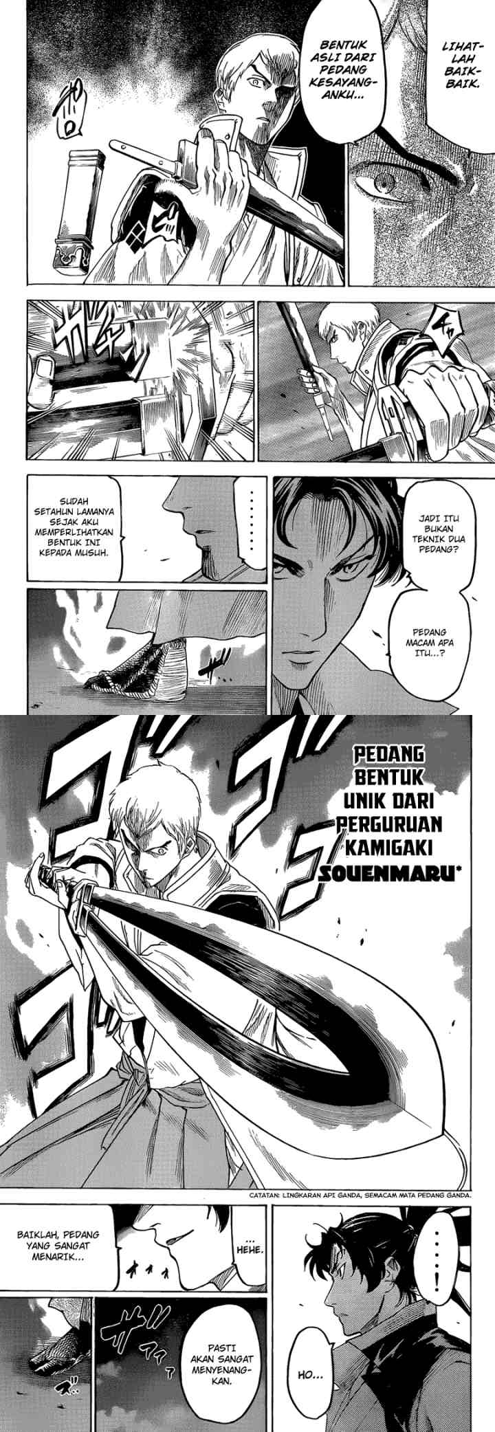 Gamaran chapter 131 halaman 4