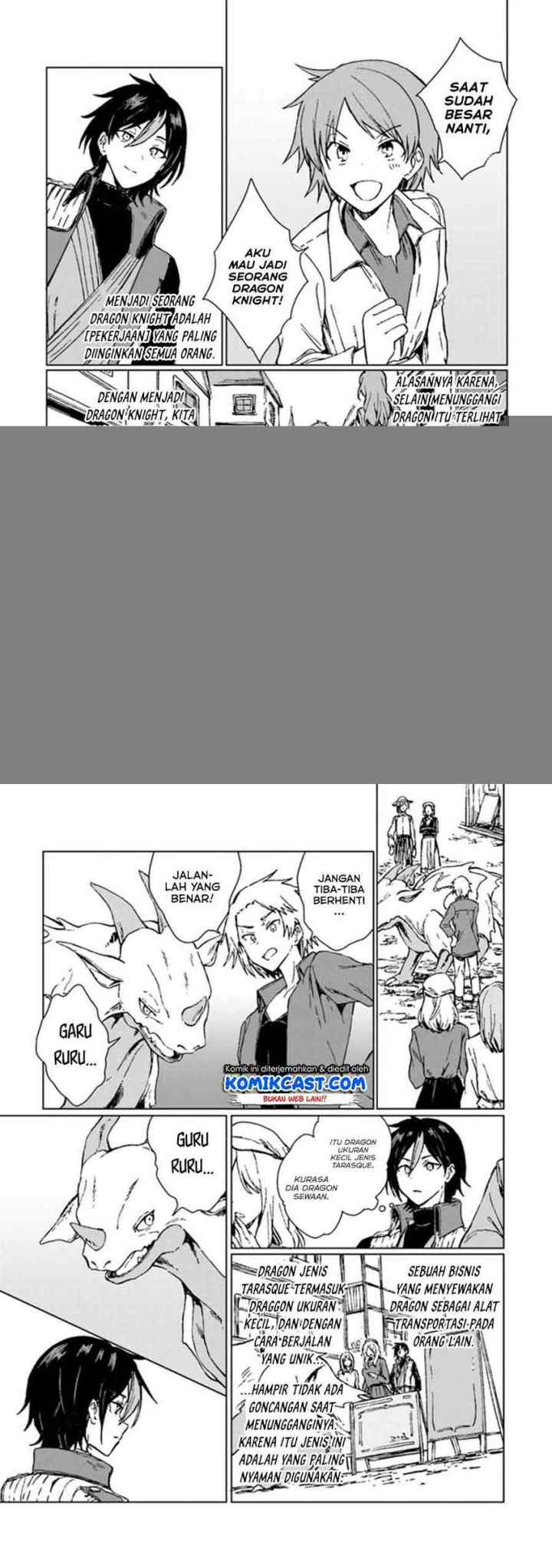 S-kyuu Guild wo Tsuihou saretakedo, Jitsu wa Ore dake Dragon no Kotoba ga Wakaru no de, Kidzuita Toki ni wa Ryuu Kishi no Chouten wo Kiwametemashita chapter 1 halaman 4