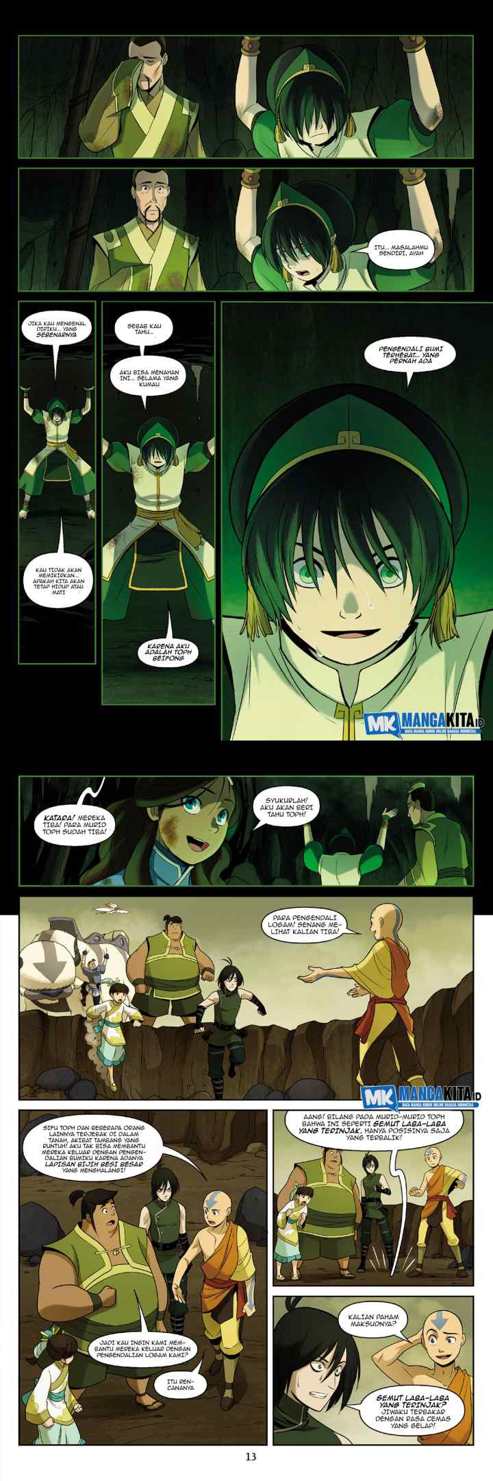 Avatar: The Last Airbender - The Rift chapter 3.1 halaman 7
