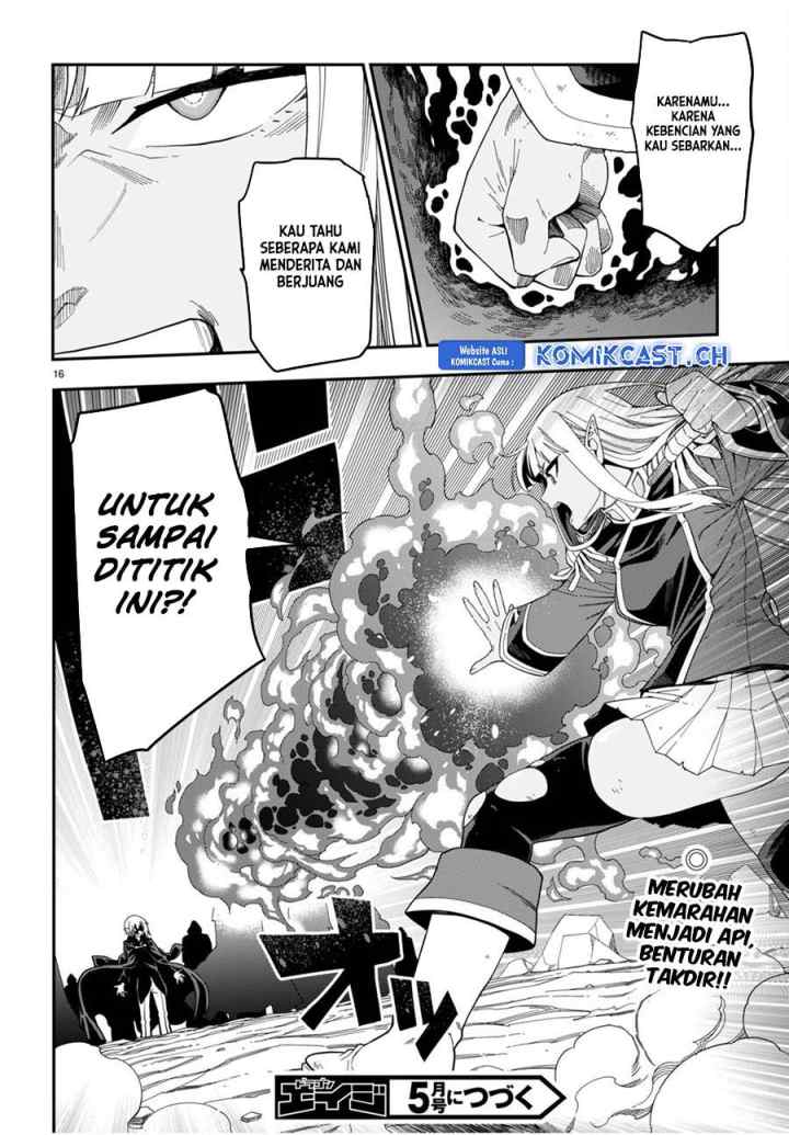 Konjiki no Moji Tsukai: Yuusha Yonin ni Makikomareta Unique Cheat chapter 95.5 halaman 16