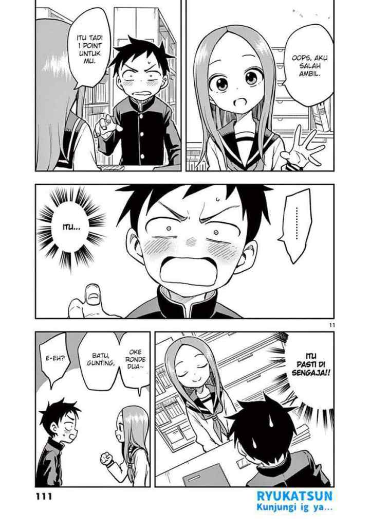 Karakai Jouzu no Takagi-san chapter 127 halaman 12