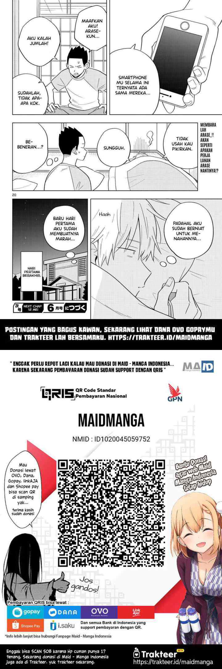 Sensei wa Koi wo Oshierarenai chapter 36 halaman 11
