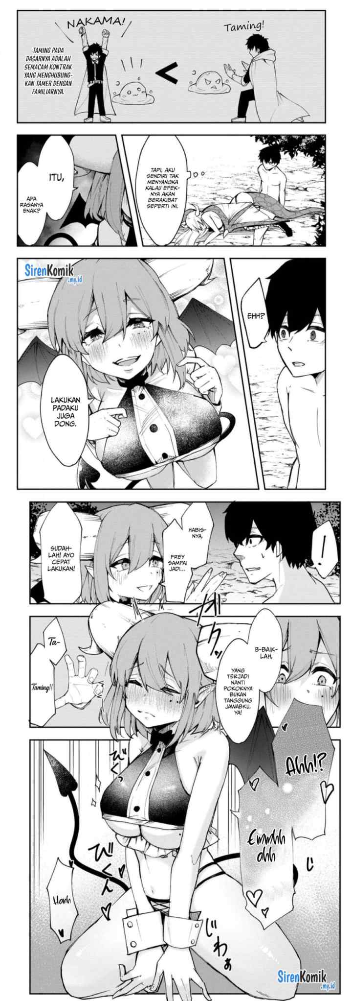 Succubus Tamer no Isekai Musou: Maboro Shijuutachi no Chi wo Hiku Saikyou no Succubus to Hajimeru Mazoku Ryou Kaitaku chapter 1 halaman 9