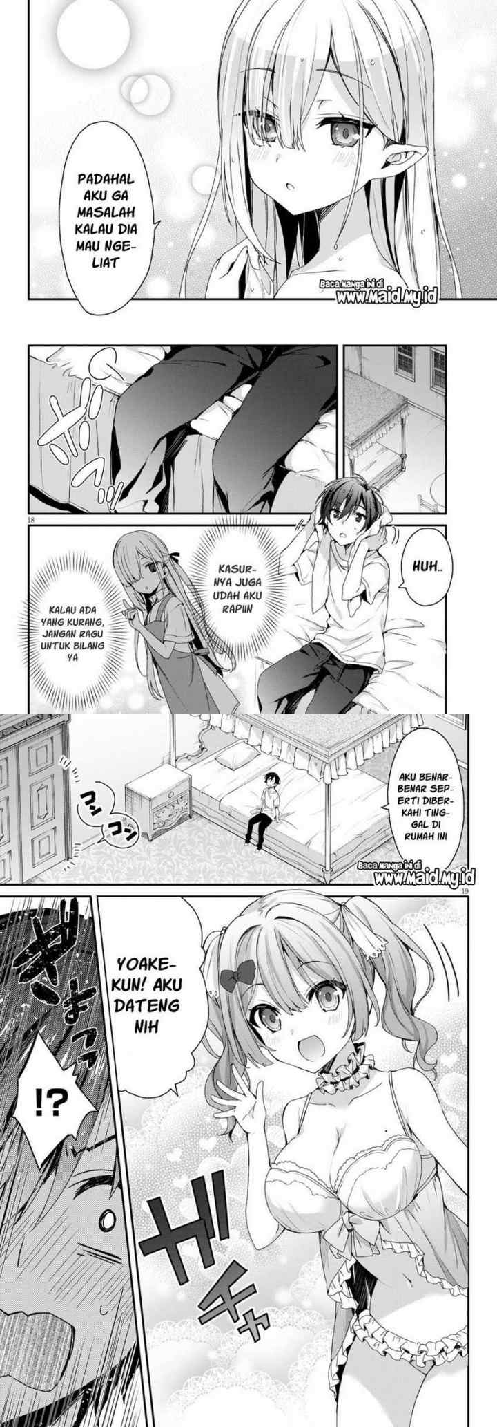 Yonshimai wa Yoru wo Omachikane chapter 2 halaman 10