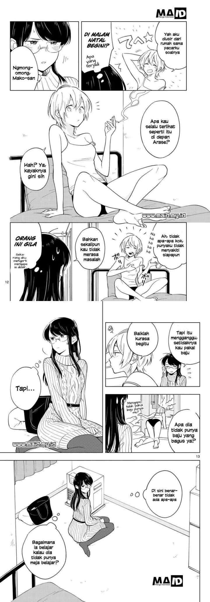Sensei wa Koi wo Oshierarenai chapter 11 halaman 8