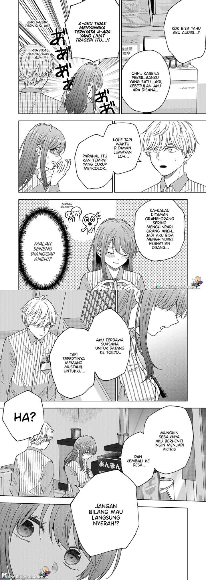 Hijiri-san wa Scenario-douri ni Ikanai chapter 2 halaman 6