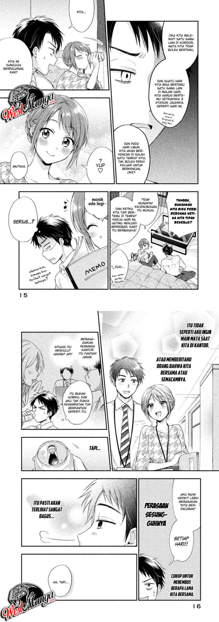 Kono Kaisha ni Suki na Hito ga Imasu chapter 1 halaman 8
