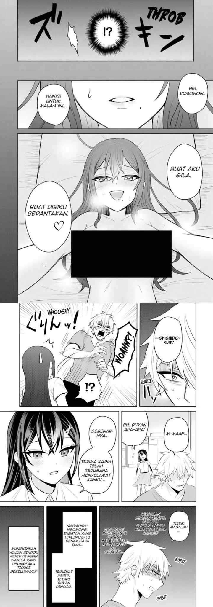Netorare Manga no Kuzu Otoko ni Tensei Shita Hazu ga Heroine ga Yottekuru Ken chapter 3 halaman 9