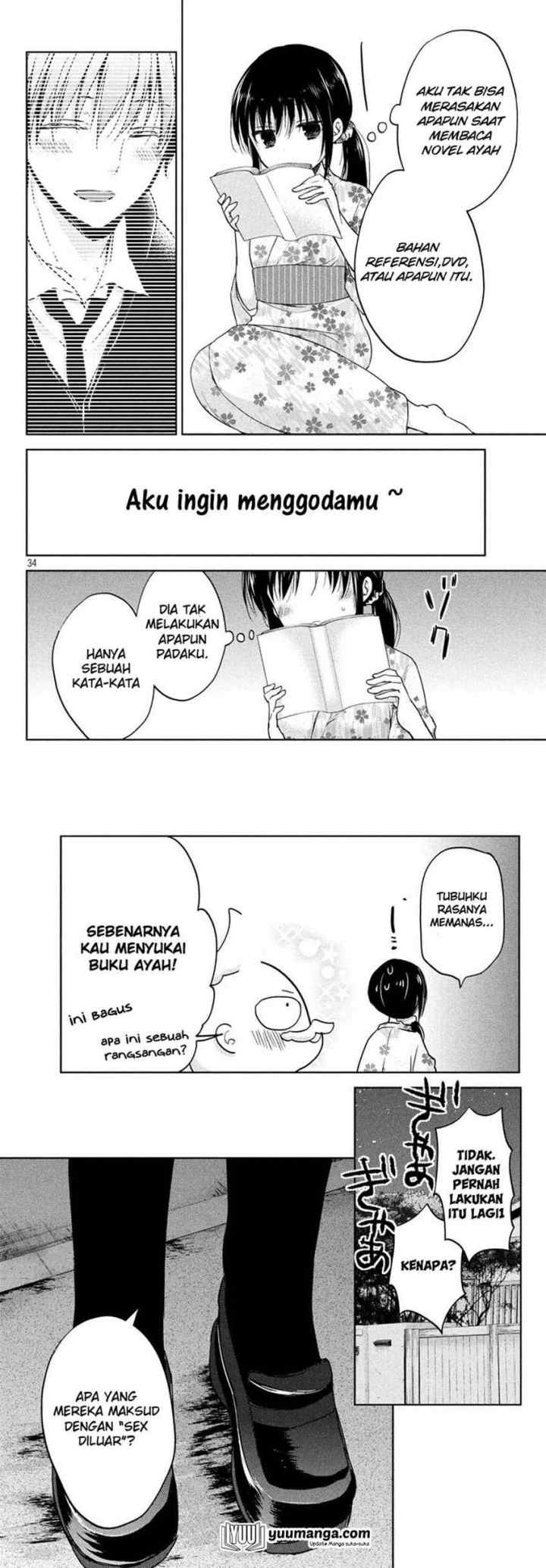 Midara na Ao-chan wa Benkyou ga Dekinai chapter 3 halaman 18