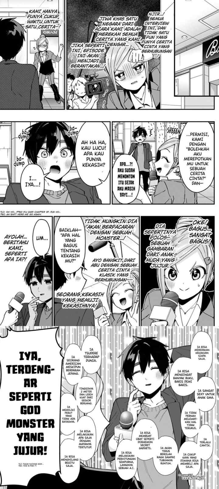 Kimi no Koto ga Dai Dai Dai Dai Daisuki na 100-ri no Kanojo chapter 73 halaman 10
