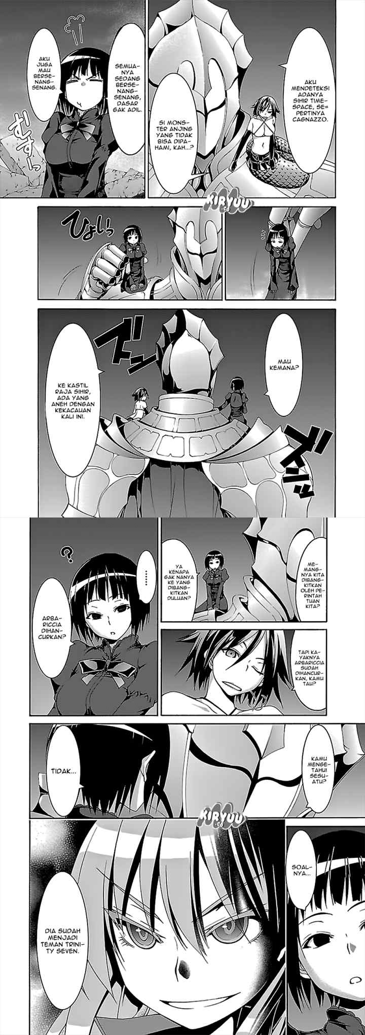 Trinity Seven chapter 75 halaman 11