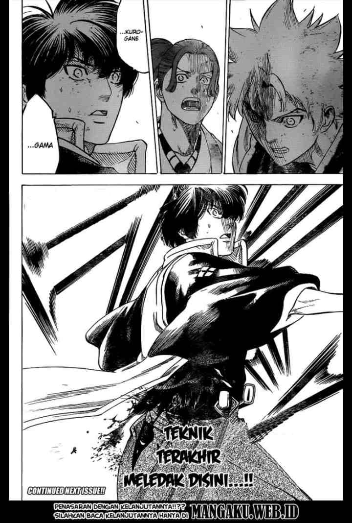 Gamaran chapter 184 halaman 18