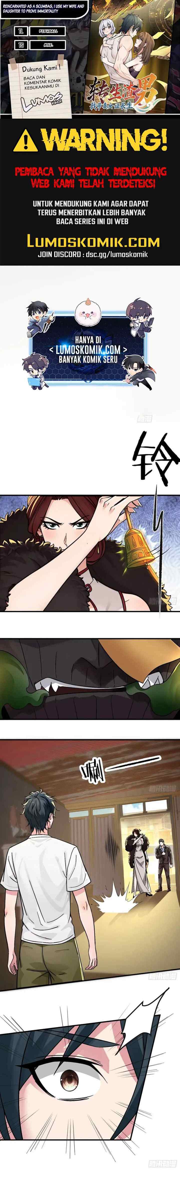 Reincarnated as a Scumbag I Use My Wife and Daughter to Prove Immortality chapter 21 halaman 11