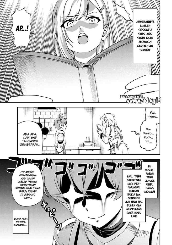 Toshiue Elite Onna Kishi Ga Boku No Mae De Dake Kawaii chapter 4.2 halaman 11