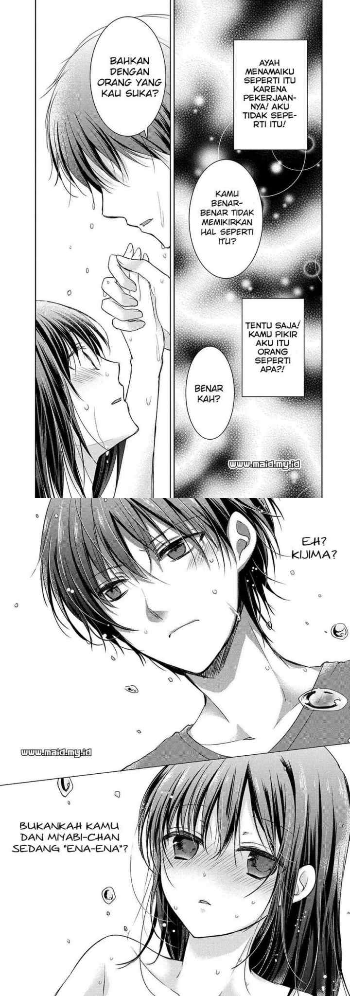 Midara na Ao-chan wa Benkyou ga Dekinai chapter 6 halaman 8