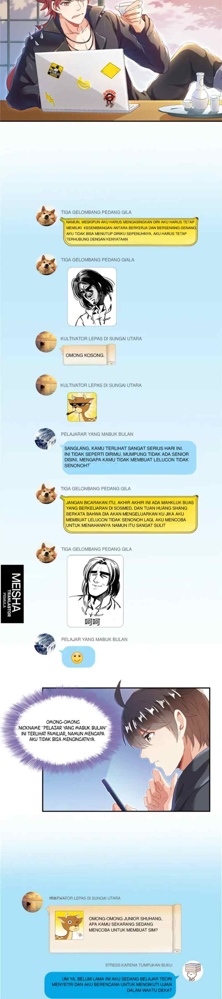 Cultivation Chat Group chapter 40 halaman 8