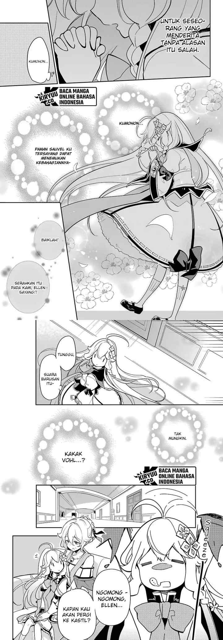 Chichi wa Eiyuu Haha wa Seirei Musume no Watashi wa Tenseisha chapter 15 halaman 12
