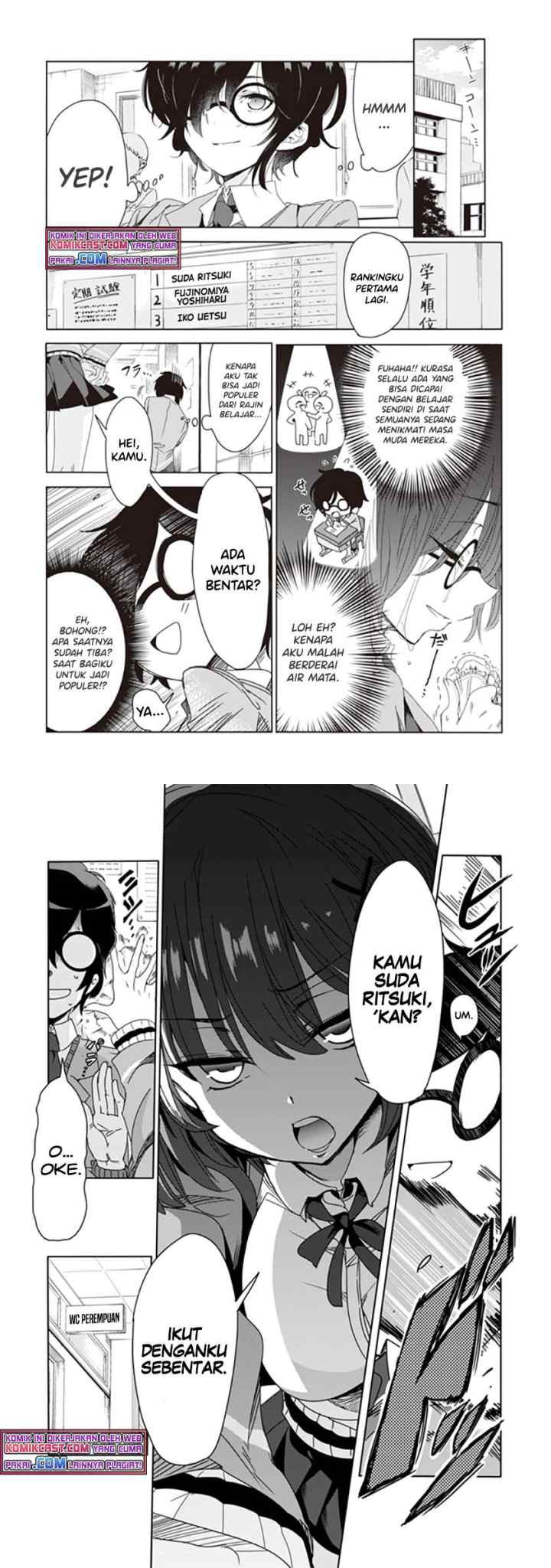 Class de Inkya no Ore ga Jitsu wa Daininki Band no Vocal na Ken chapter 1 halaman 9