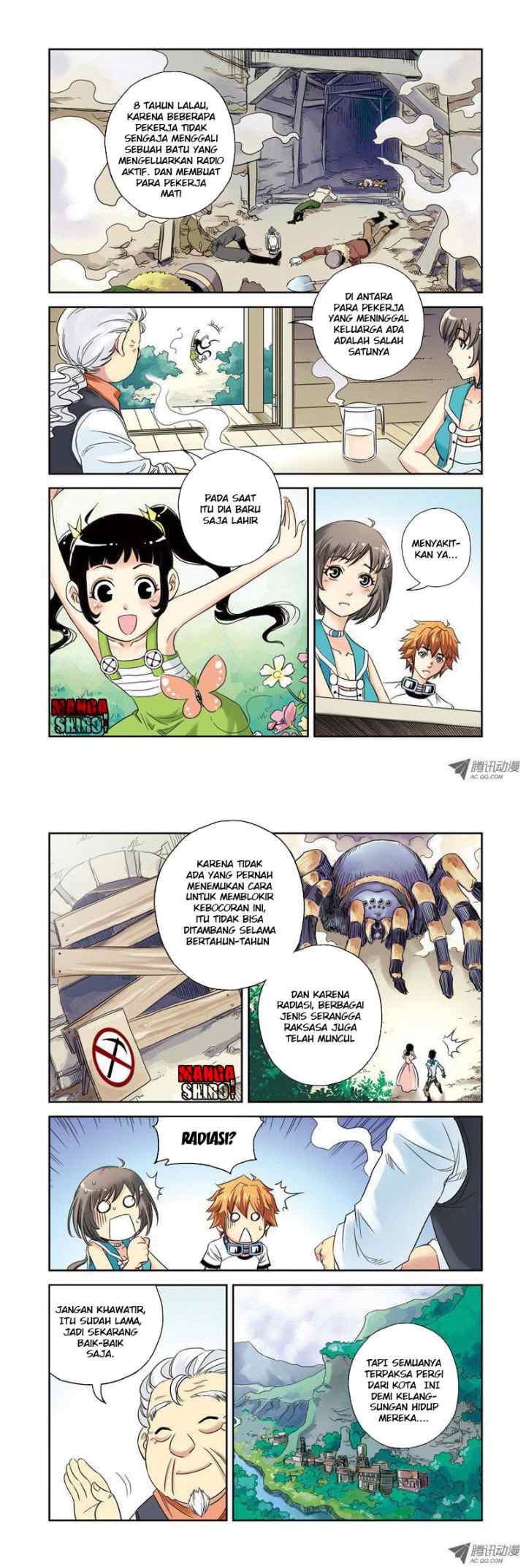 Above the Cloud Sea chapter 6 halaman 7