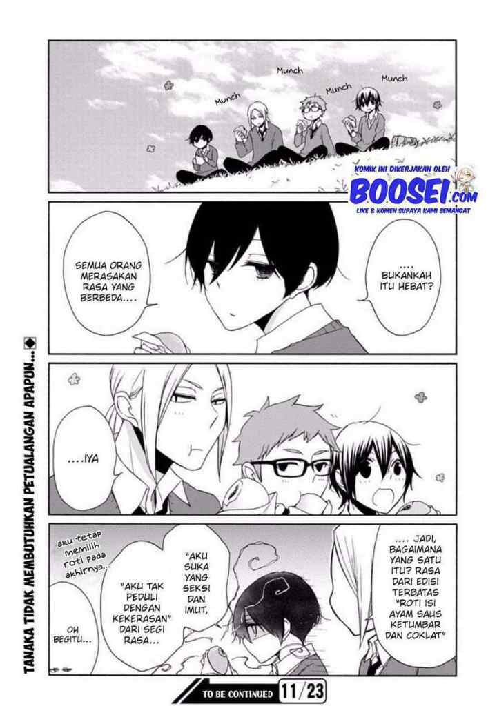 Tanaka-kun wa Itsumo Kedaruge chapter 101 halaman 15