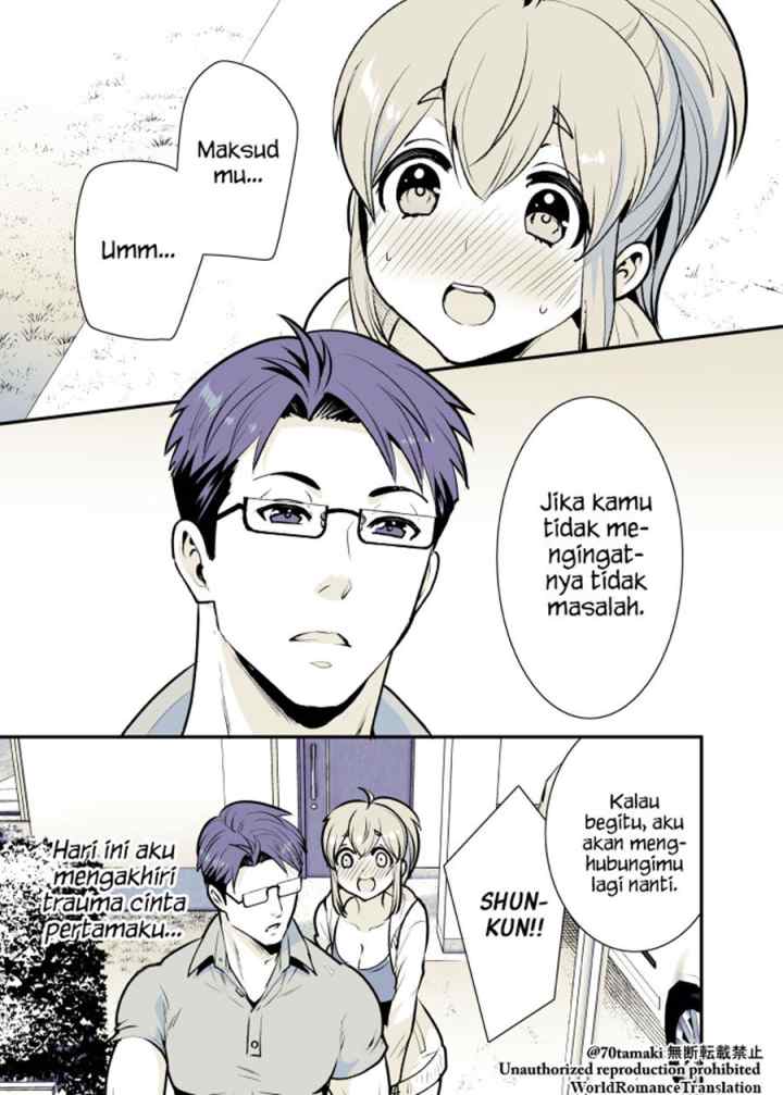 Osananajimi ga Hisabisa ni Saikai Shitara Otagai Kyonyuu ni Natteta chapter 8 halaman 5