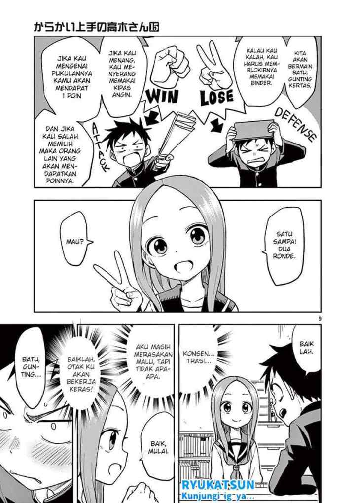 Karakai Jouzu no Takagi-san chapter 127 halaman 10