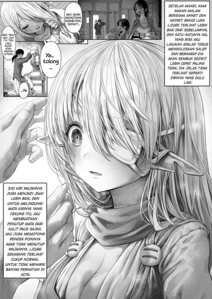 Boroboro no Elf-san o shiawaseni suru kusuri uri-san chapter 42 halaman 1
