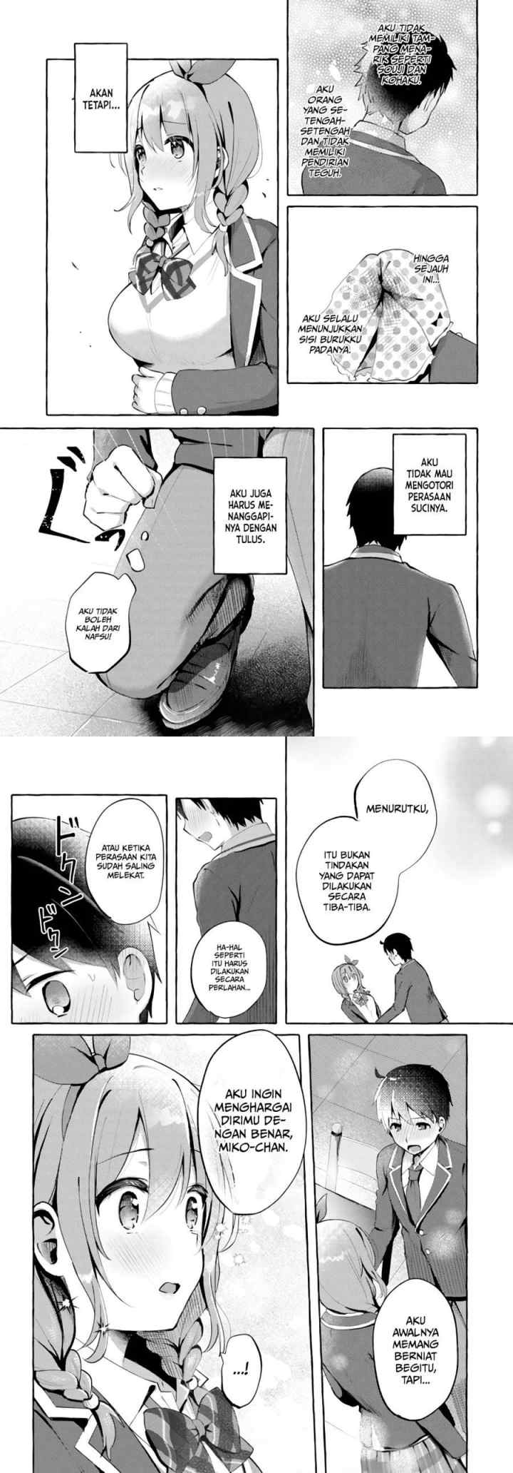 Oppai Momitai-tte Sakendara, Imouto no Tomodachi to Tsukiau Koto ni Narimashita chapter 1 halaman 14