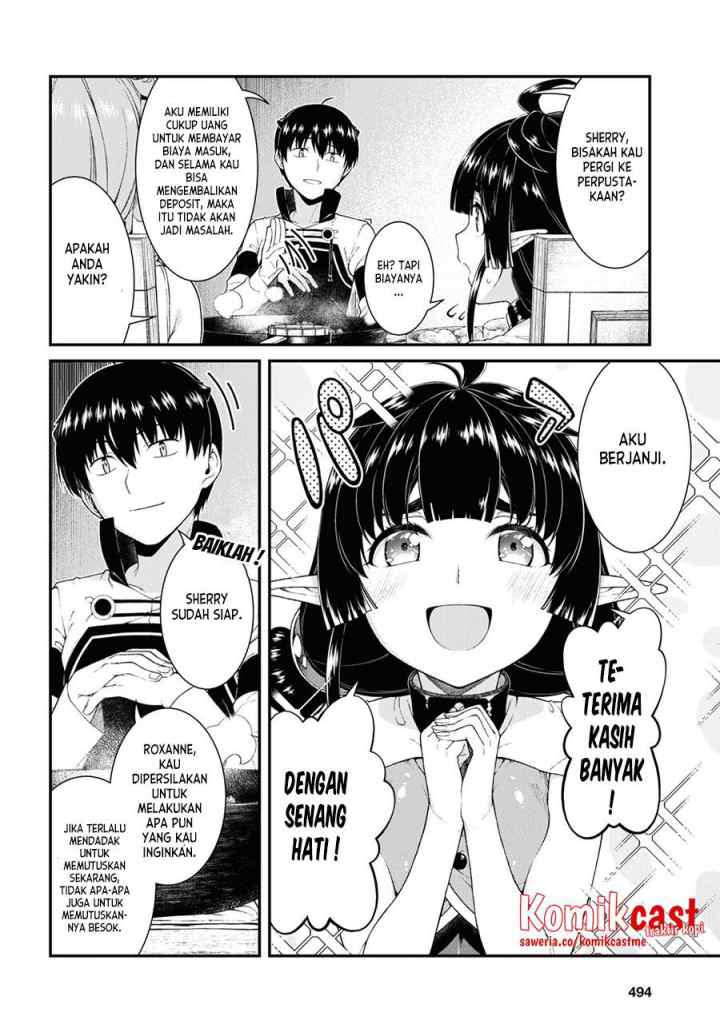 Isekai Meikyuu de Harem wo chapter 62 halaman 6