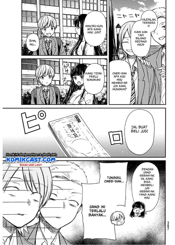 Danshi Koukousei wo Yashinaitai Onee-san no Hanashi chapter 86 halaman 4