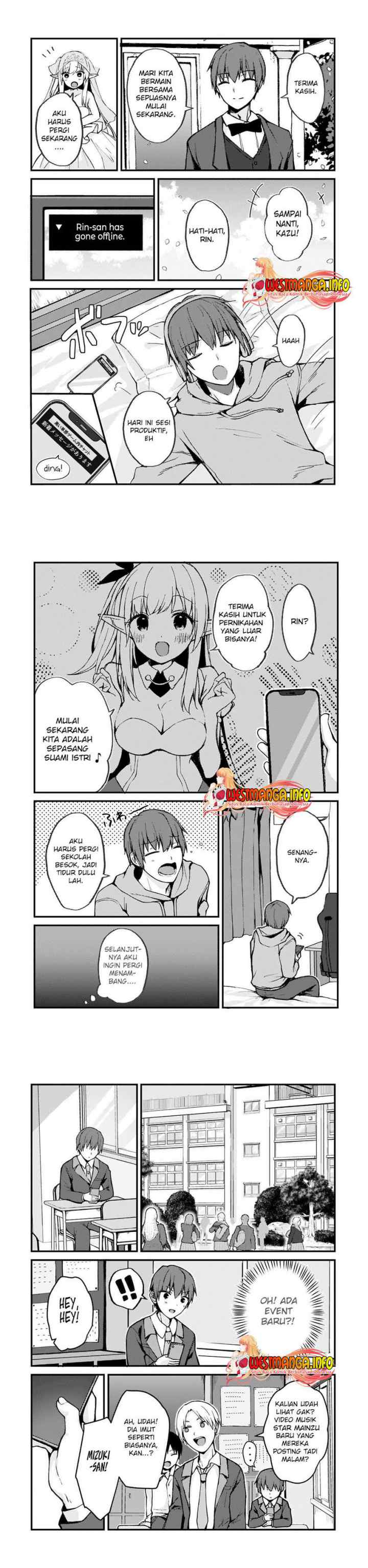 Netoge no Yome ga Ninki Idol datta chapter 1 halaman 5