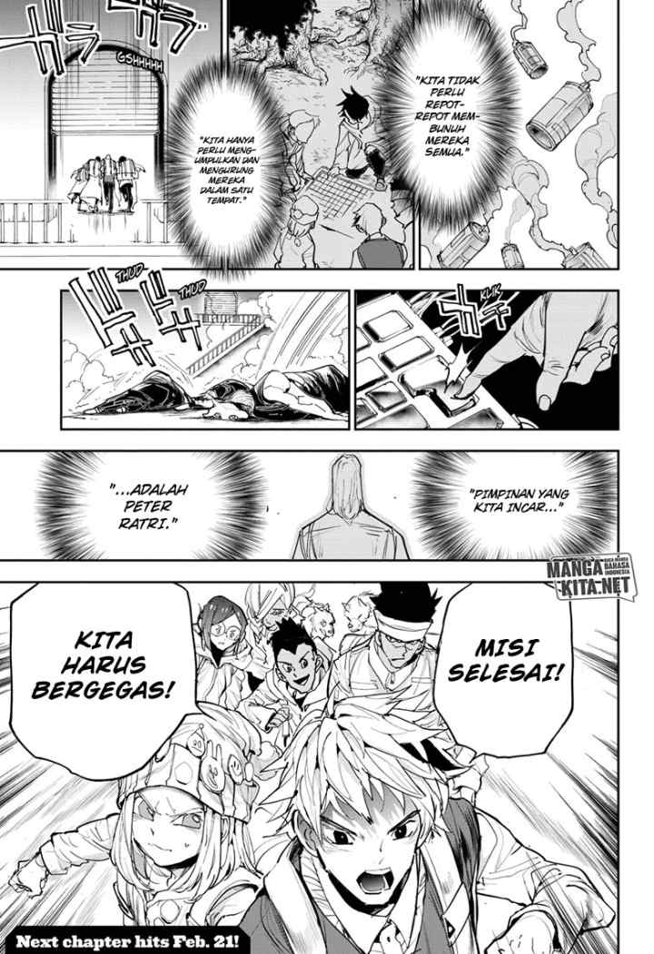Yakusoku no Neverland chapter 167 halaman 19
