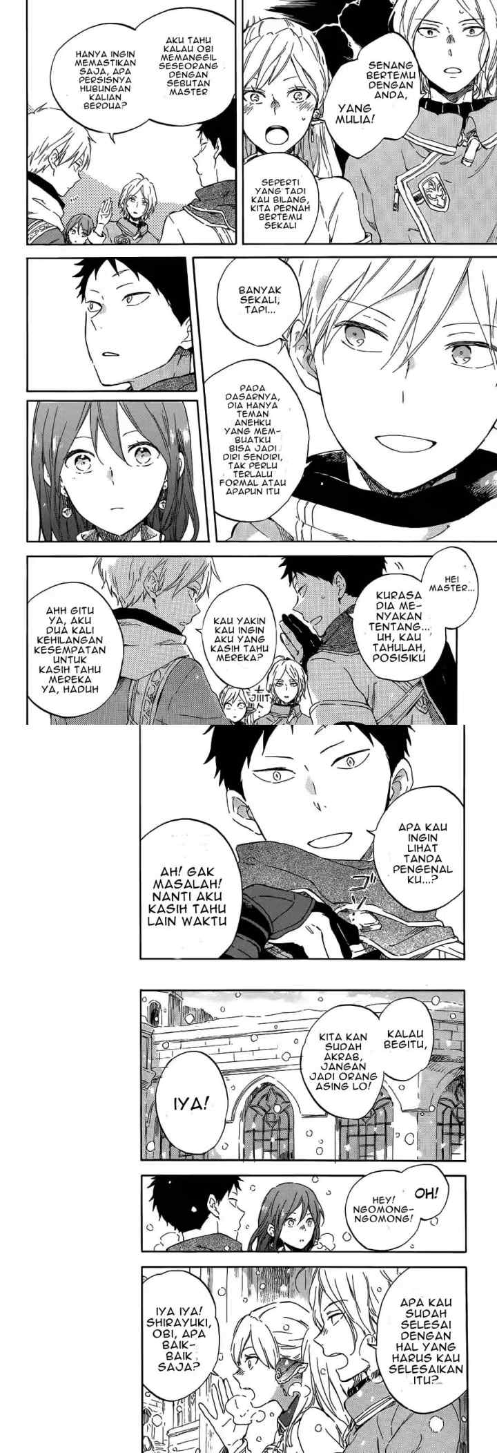 Akagami no Shirayukihime chapter 95 halaman 5